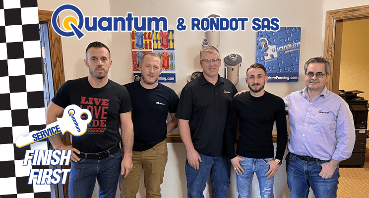 Training of Rondot SAS maintenance team at Quantum